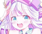 梦幻冰紫色星空少女头像,少女头像下的奇幻世界